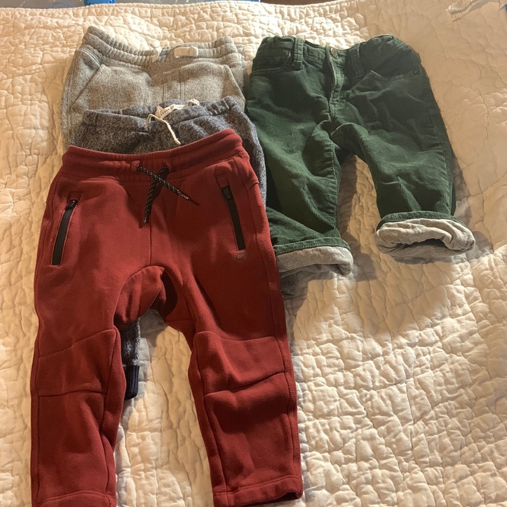 Baby Gap Boy sweatpants and Corduroy